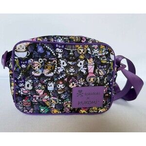 Tokidoki x Kuromi Crossbody Bag Purple Sanrio Cute Print